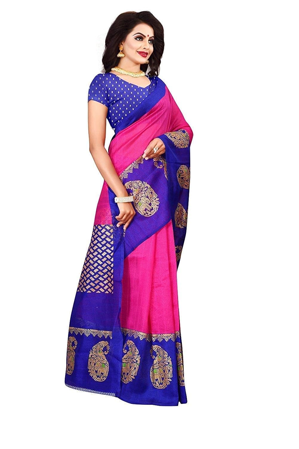 harekrishna fashion cotton silk saree