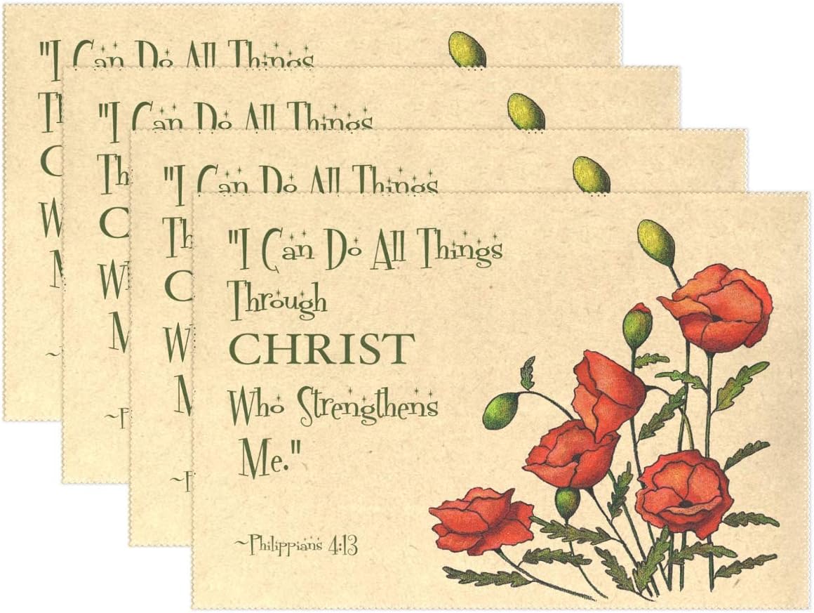Best Religious Placemats For Dining Table
