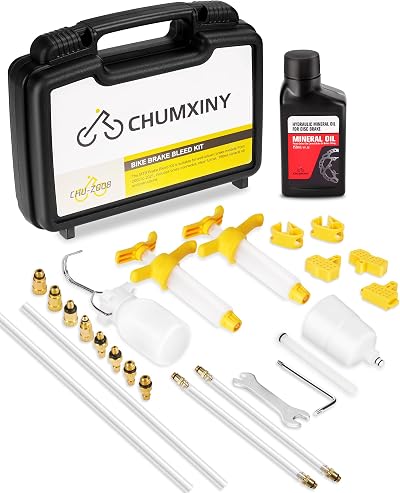 CHUMXINY Brake Bleed Kit for Shimano TeKTRO Hydraulic Disc Brakes 150ml Oil
