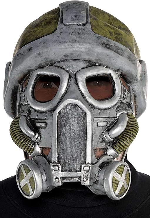 amscan 84779655 Halloween Apocalypse Gas Mask Costume, 1 Pc Amazon.co