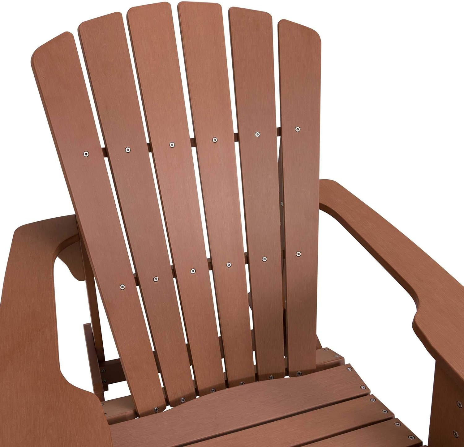 Lifetime Faux Wood Adirondack Chair, Brown - 60064 : Garden & Outdoor