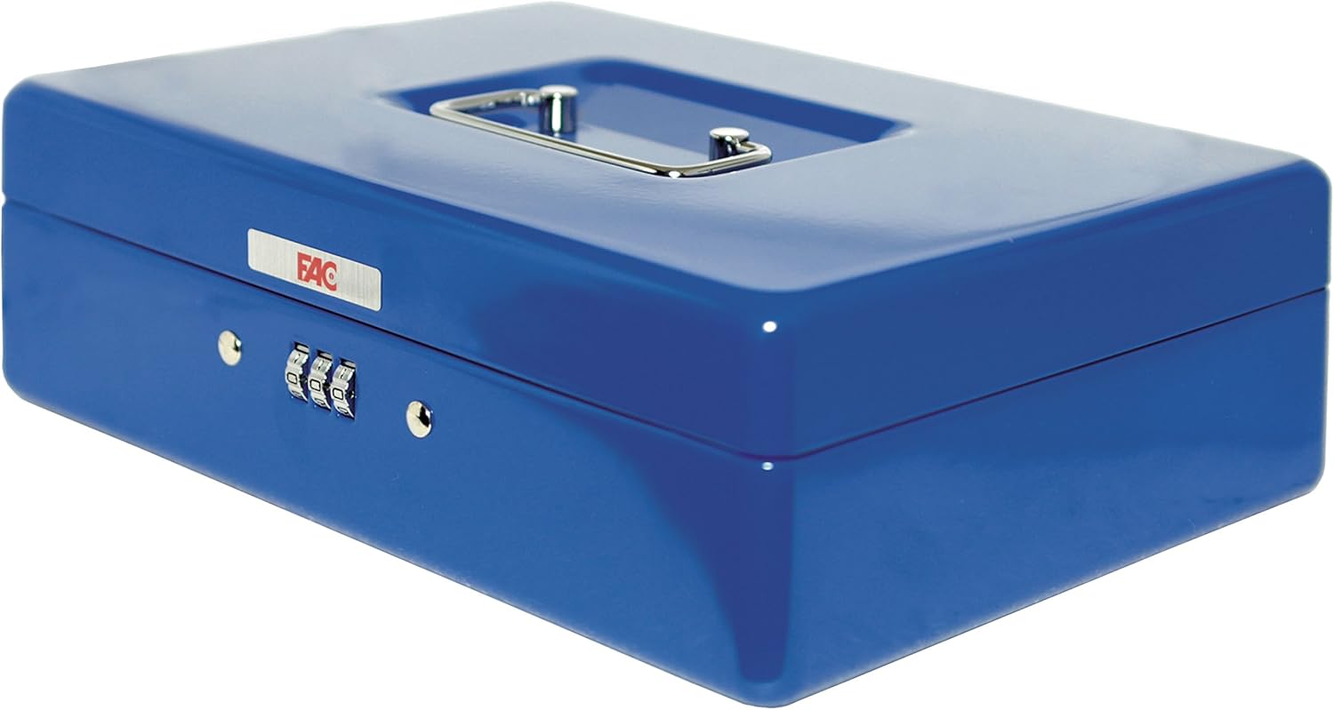 FAC 17046 Caja de caudales, Azul: Amazon.es: Bricolaje y herramientas