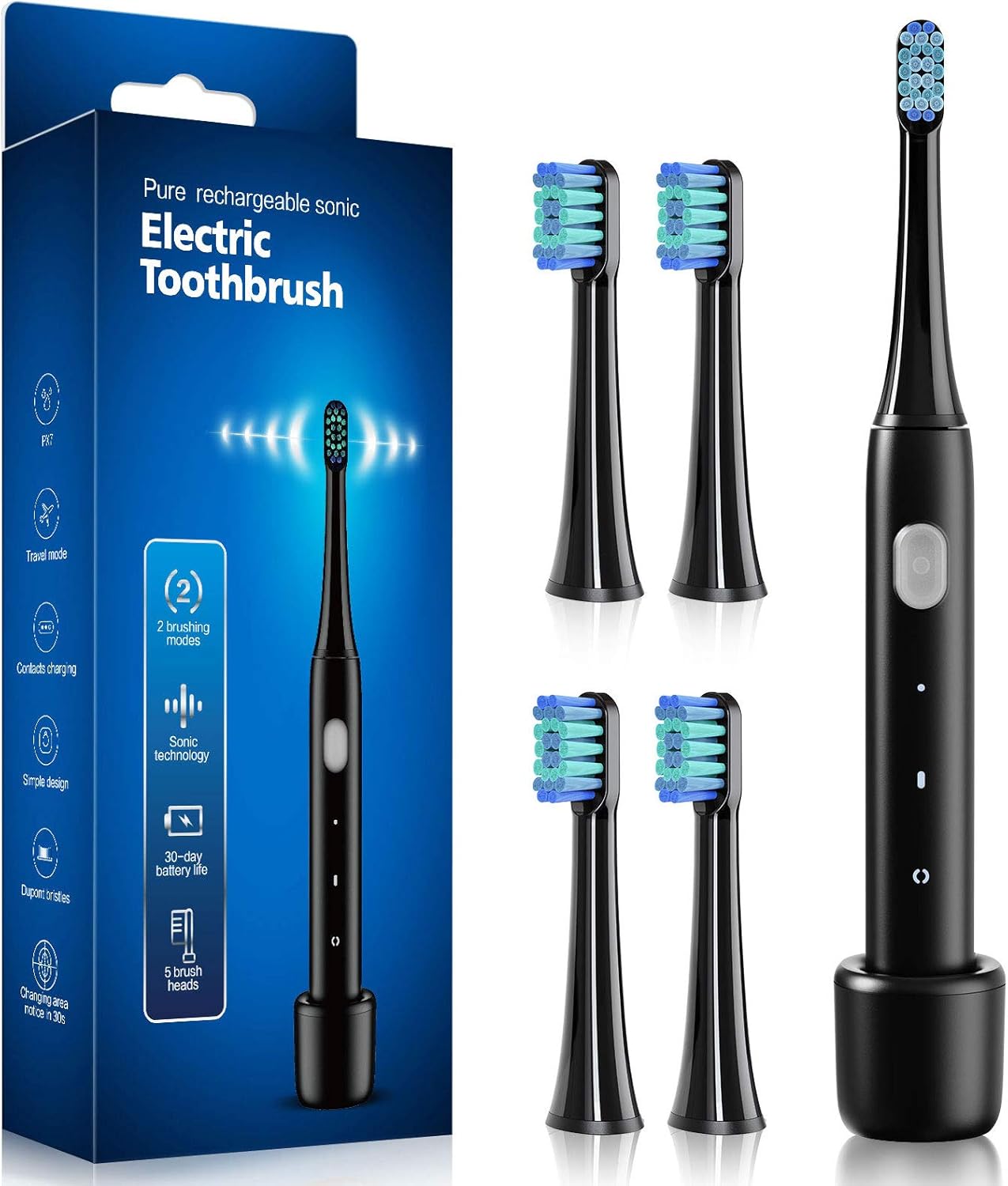 Cocoda Electric Toothbrushes for Adults and Kids, Sonic Toothbrush with