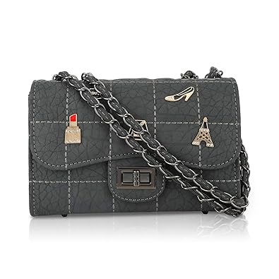 Fiona Trends Womens PU Sling Bag