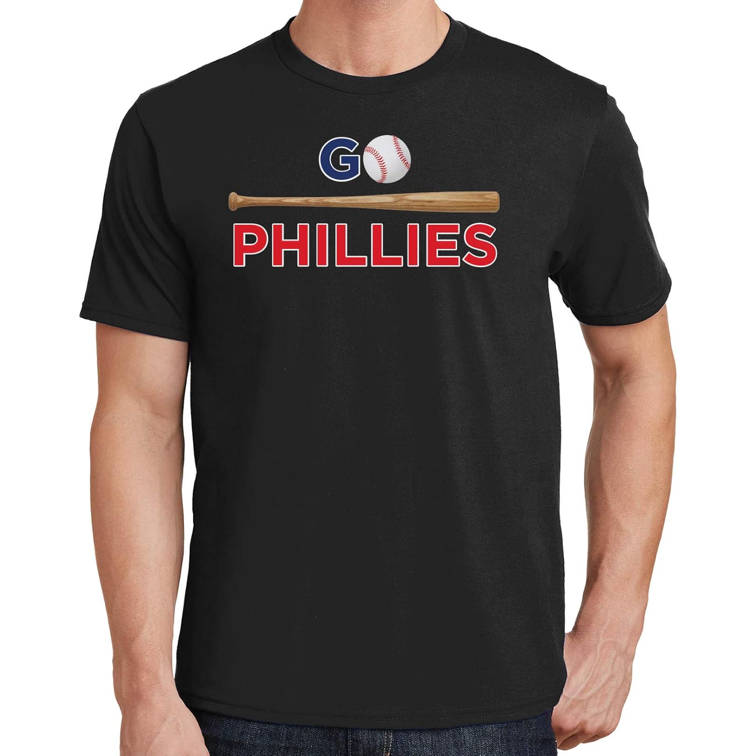 Go Phillies T Shirt 3910 Jznovelty