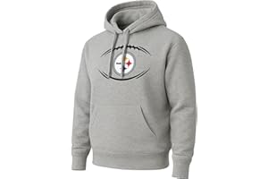 Hybrid Sports NFL - Logo Snap - Officially Licensed Lightweight Pullover Hoodie