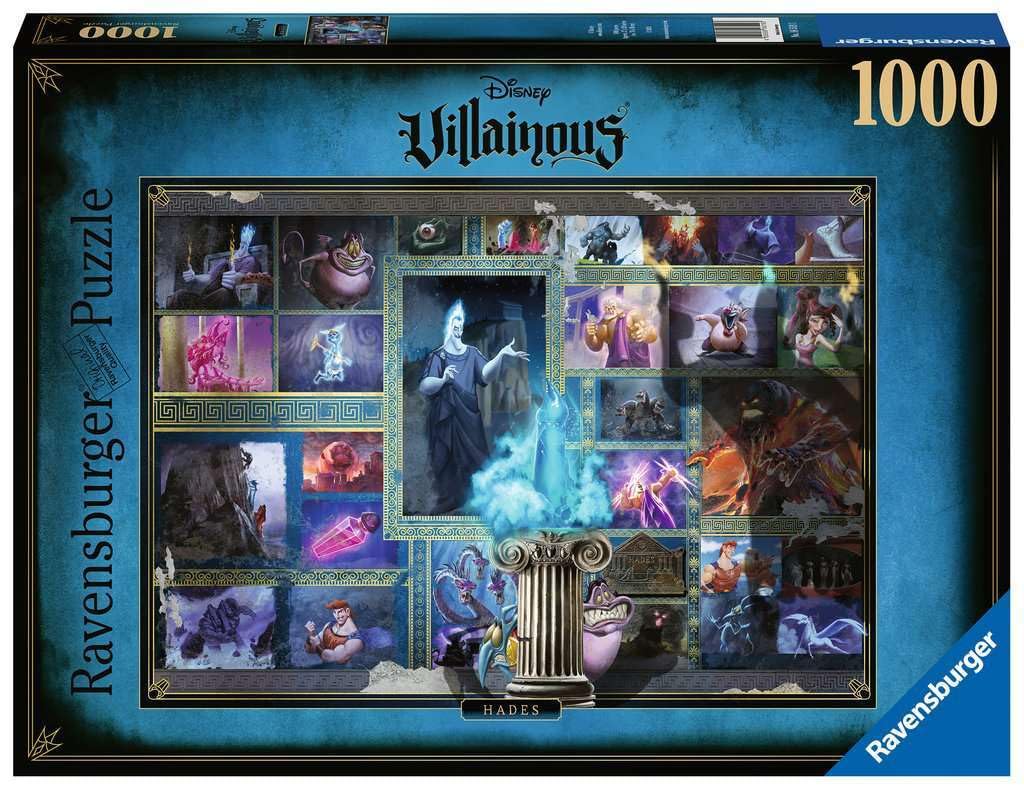 Ravensburger Puzzle Villainous : Hadès (1000 pièces),Black