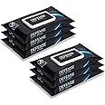 Defense Soap All Natural Body Wipes with Tea Tree Oil | Wrestling, Combat, Camping, Gym, Post Workout Shower Wipes for Men and Women. 40 Count (Pack of 6)