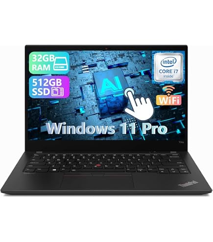 Amazon.com: Lenovo Thinkpad T14s 14in FHD Touch I7 10610u 32GB