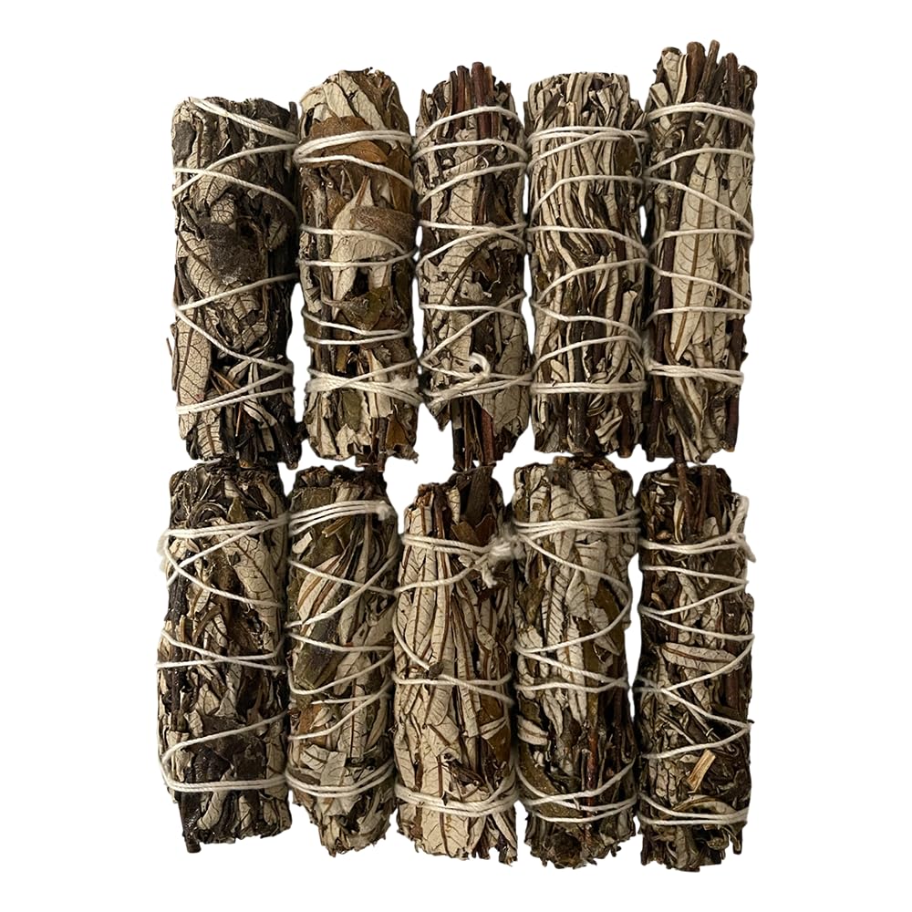 Wholesale Yerba Santa and White Sage Smudge Sticks, 4", 10 Pieces — image 1
