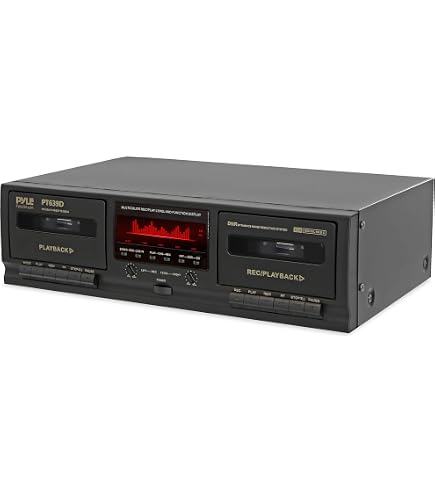 Amazon.com: TEAC W-1200 Dual Cassette Deck with Recorder with USB
