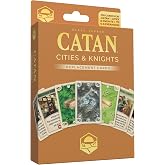 CATAN Cities &amp; Knights Card Accessory (6th Edition) | Complete Replacement Set with 36 Commodity Cards &amp; 54 Progress Cards