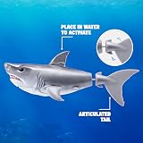 Robo Alive Water Activated Shark 2 Pack White by ZURU – Realistic Robotic Bath view 2