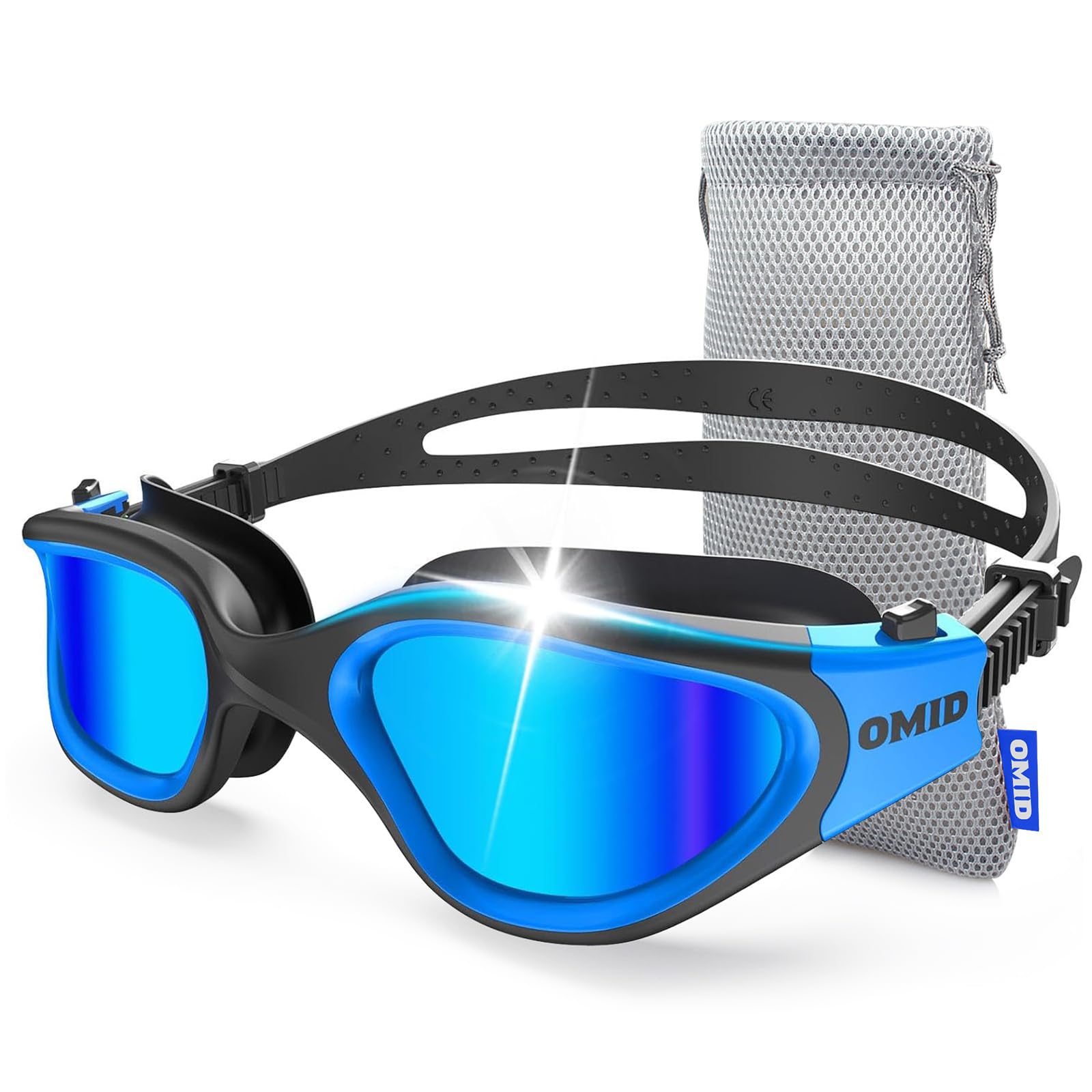 Photo 1 of OMID Swim Goggles, P2 Polarized Swimming Goggles for Men Anti-fog Goggles Swimming for Adult Women