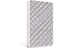 Tiankehan Mini Crib Mattress - 38x24x4 Inch- Dual Sided with Firm Support and Comfort Foam- 100% Breathable, Non-Toxic, Quiet and Odorless, Hypoallergenic, Fits Most Mini Cribs