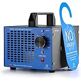 Airthereal MA5K Ozone Generator, 120-Min Timer, Blue, 2000 Sq Ft | Ozone Machine Odor Removal, O3 Ionizer, Non-replaceable Ozone Plate