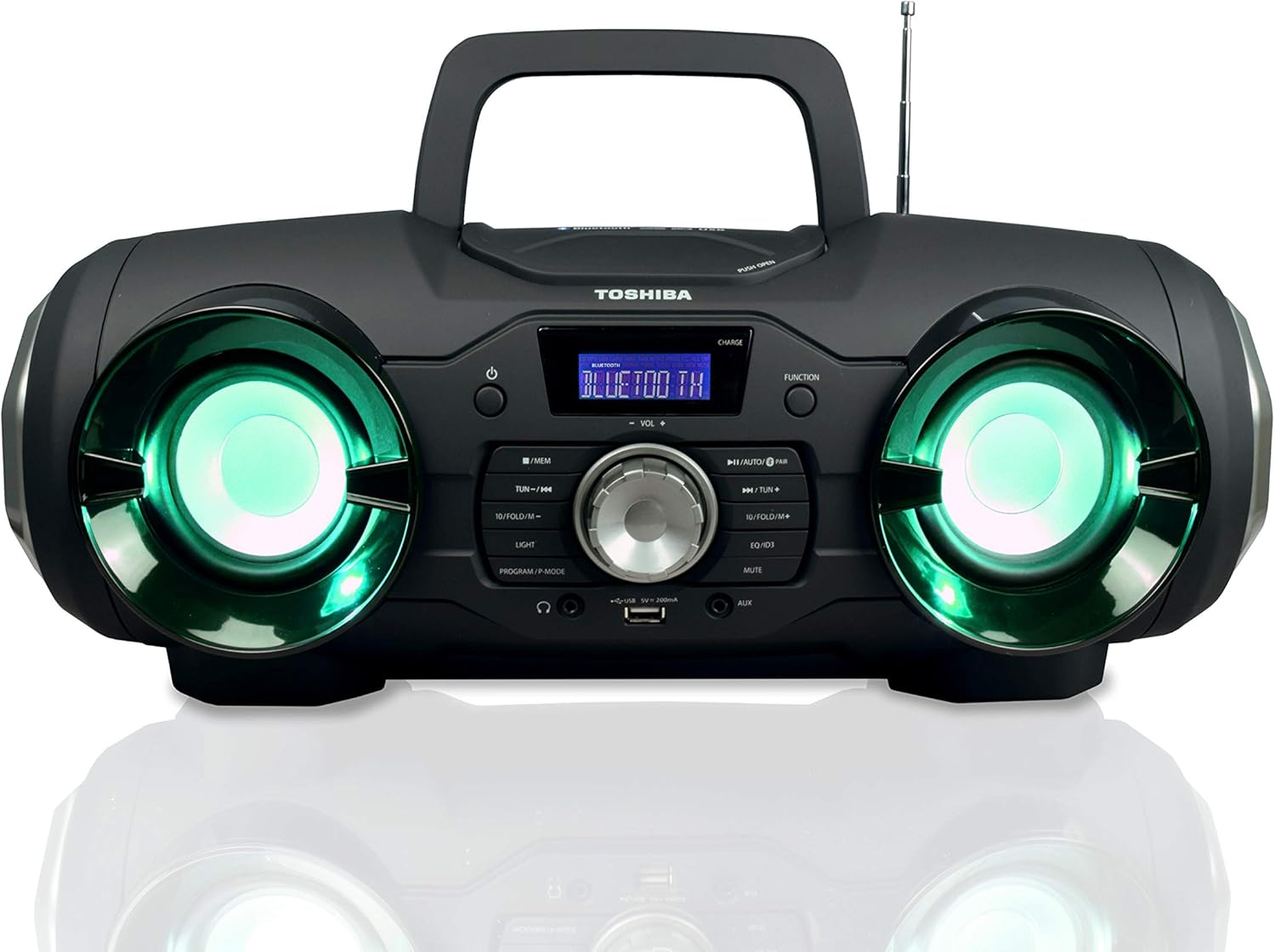 toshiba wireless bluetooth boombox speaker