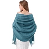 maamgic Women's Scarf Shawl Wrap Cashmere Feel Winter Scarf for Wedding | Soft Cotton Blend, Lightweight, Oversized Blanket Scarf, Perfect For Evening Dresses，Anniversaries &amp; Flights