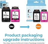 Penguin 302XL Black & Colour Ink Cartridge 2 Pack for HP Deskjet Envy Officejet view 9