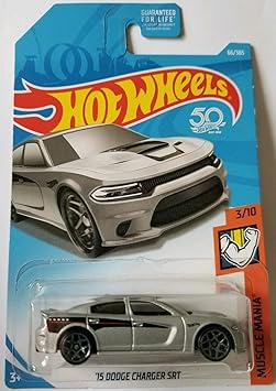 Hot Wheels 2018 50th Anniversary Muscle Mania 15 Dodge Charger SRT 66/365, Silver