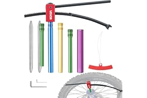 VEVOR Dirt Bike Tire Changing Tool Kit, Fits for Motocross Enduro 16"-21" Wheels, Includes 15-25 mm Axle Adapters, Dirt Bike 