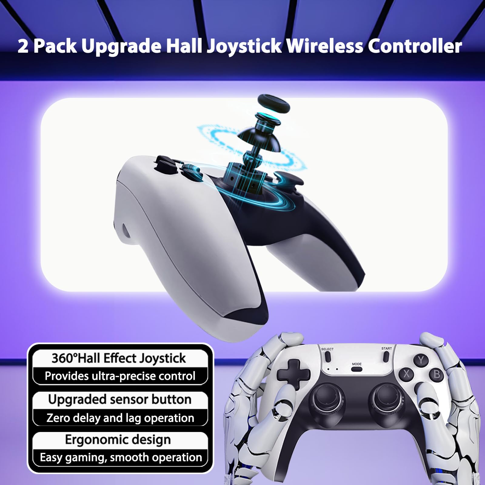 Wireless Retro Game Console Built-in 20000+ Games and 23 Emulators, 2026 New Plug & Play Retro Gaming Console with 4K Output & Dual 2.4G Controllers, Games Nostalgic Stick for Christmas Gift (64GB) Jun 20, 2025