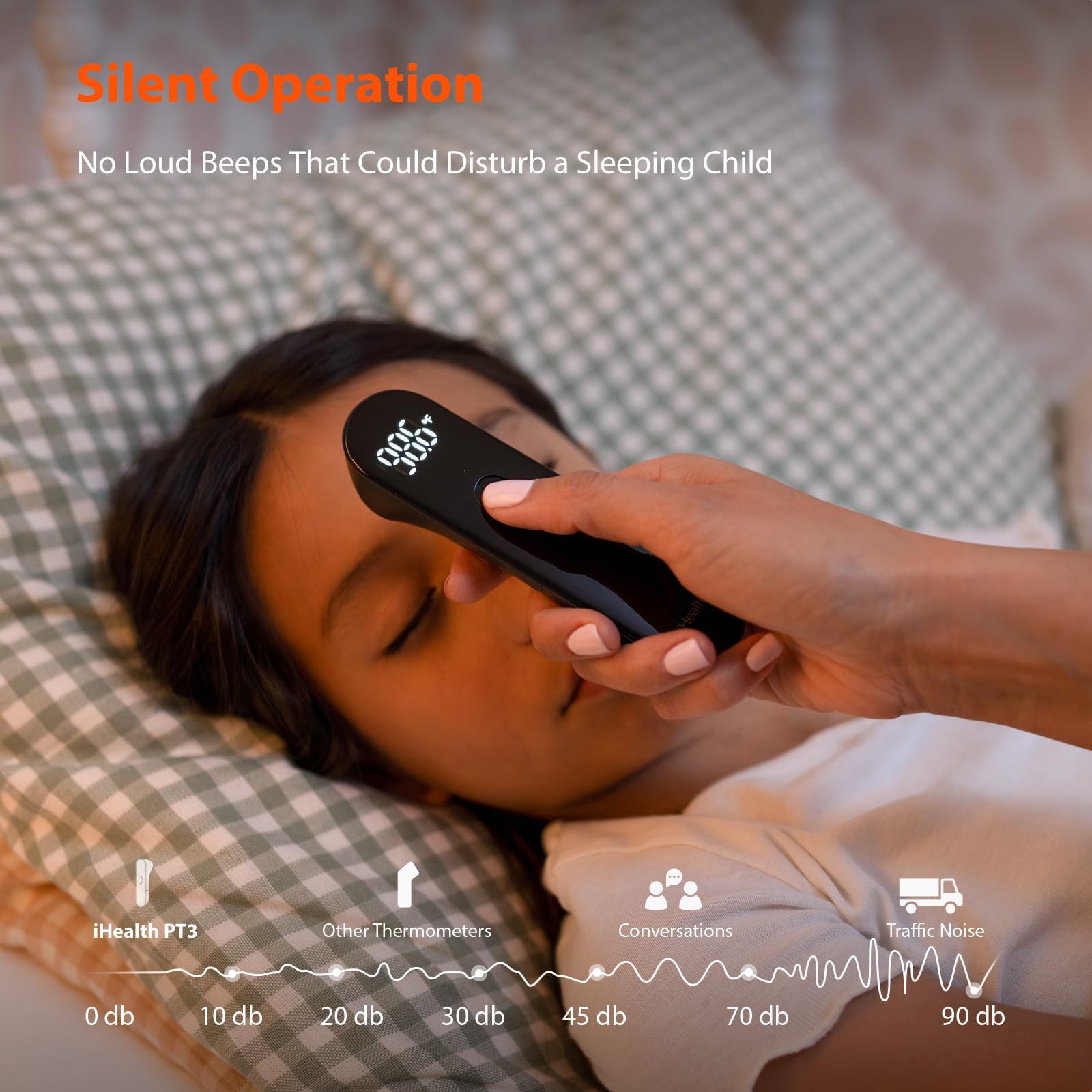 iHealth NoTouch Forehead Thermometer, Digital Infrared Thermometer for