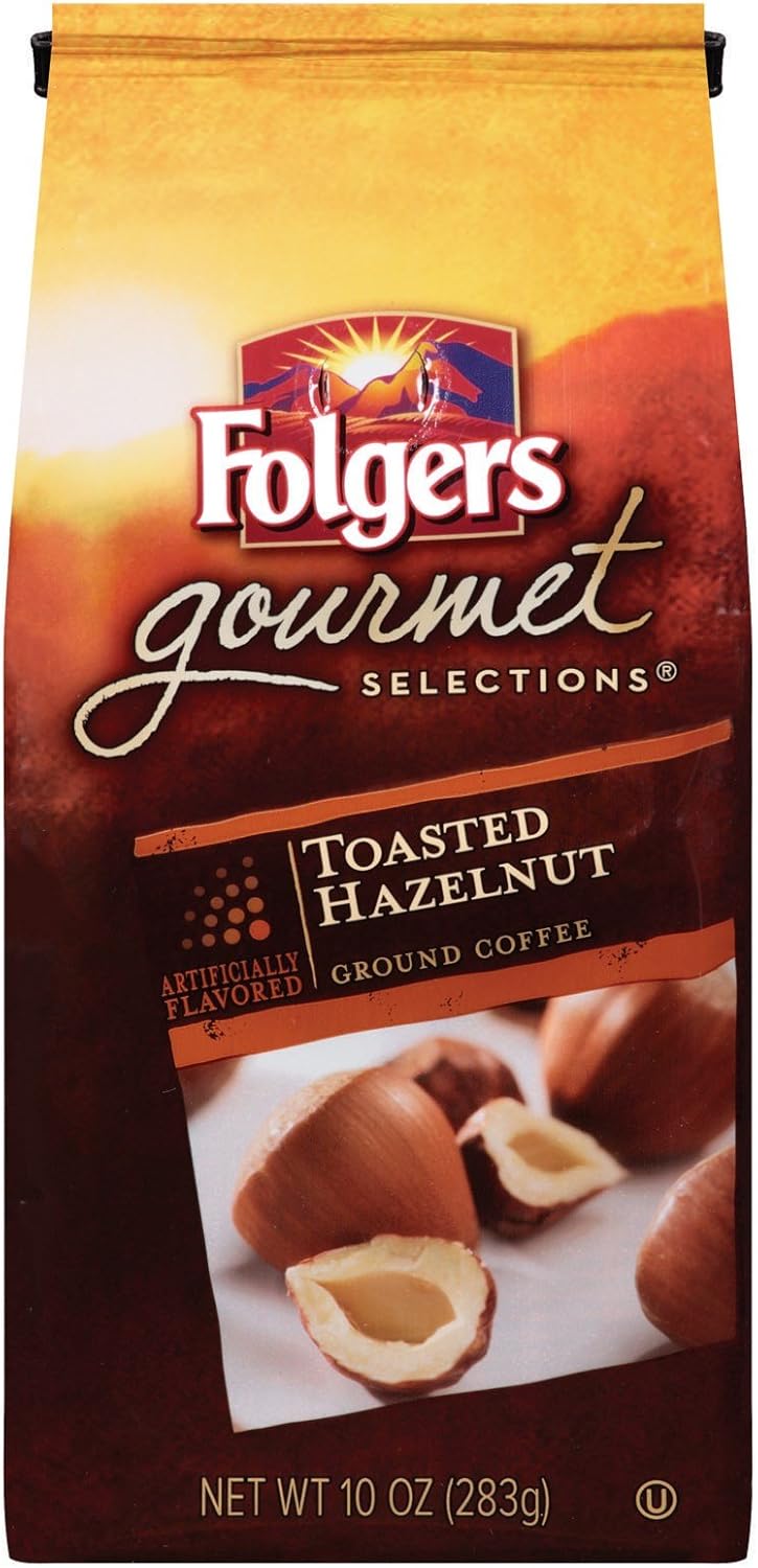 Folgers Gourmet Selections Toasted Hazelnut Ground Coffee