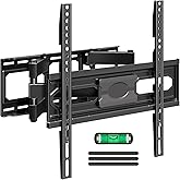 MOUNTUP TV Wall Mount for 26-65 Inch Flat Curved LED LCD Screen TVs Full Motion TV Mount, Tilt Swivel Extension Wall Mount TV
