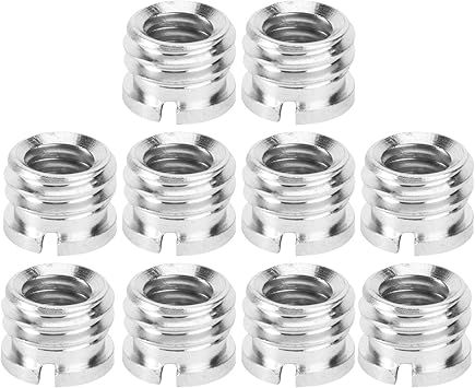 Amazon Com 1 4 To 3 8 Camera Tripod Thread Adapter Convert Nut Screw Adapter 10pcs Camera Photo