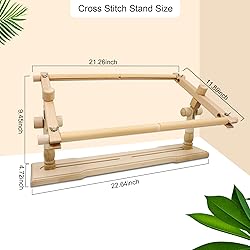 Rotated Embroidery Frame Stand - Adjustable Cross