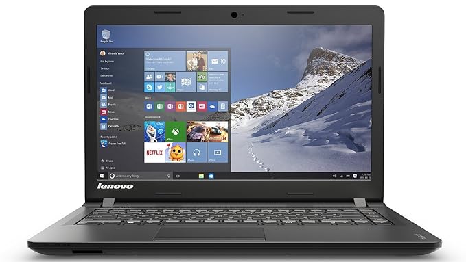 Lenovo Ideapad 100 80MH0081IN 14-inch Laptop (Intel Pentium-N3540 / 4GB / 500GB / Windows 10 / Integrated Graphics), Black Laptops