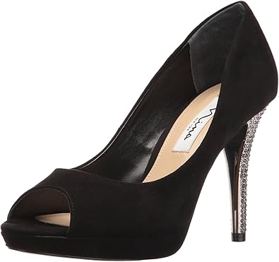 nina black evening shoes