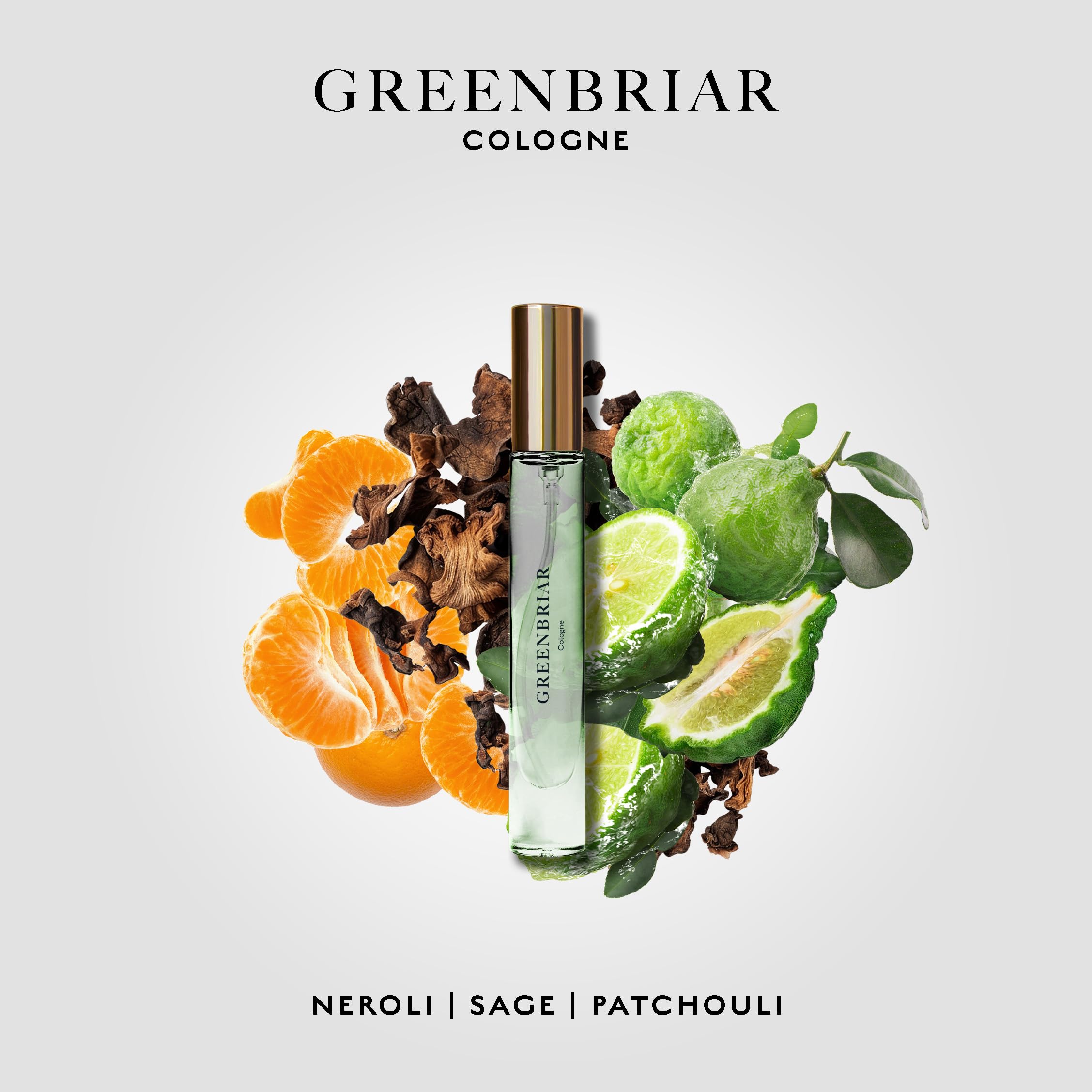 Caswell-Massey Cologne Discovery Set for Men, Travel-Size Cologne Gift Set with Woodgrain, Newport & Greenbriar Scents, Luxury Fragrance Trio, Made in USA, 0.25 Fl Oz Each