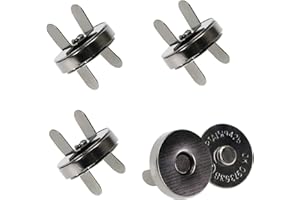 Mini Skater Metal 18mm Magnetic Snap Fasteners Clasps Buttons Handbag Purse Wallet Craft Bags Sewing Leather Parts Accessorie