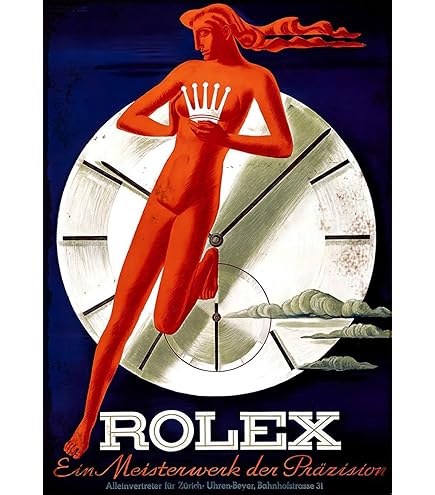 フランス雑誌L'ILLUSTRATION広告 1938年ROLEXオリジナル Amazon.com: Losea Rolex Metal Retro Vintage Tin Sign Bar Wall