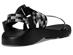 Chaco Men's MEGA Z Classic Sandal, Pixel B/W, 12