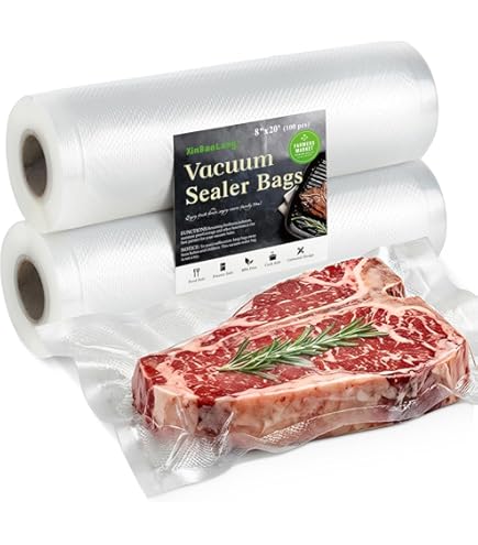 SurpOxyLoc Vacuum Sealer Bags Rolls with BPA Free,Heavy Duty,Great f SurpOxyLoc Vacuum Sealer Bags Rolls with BPA Free,Heavy Duty,Great f