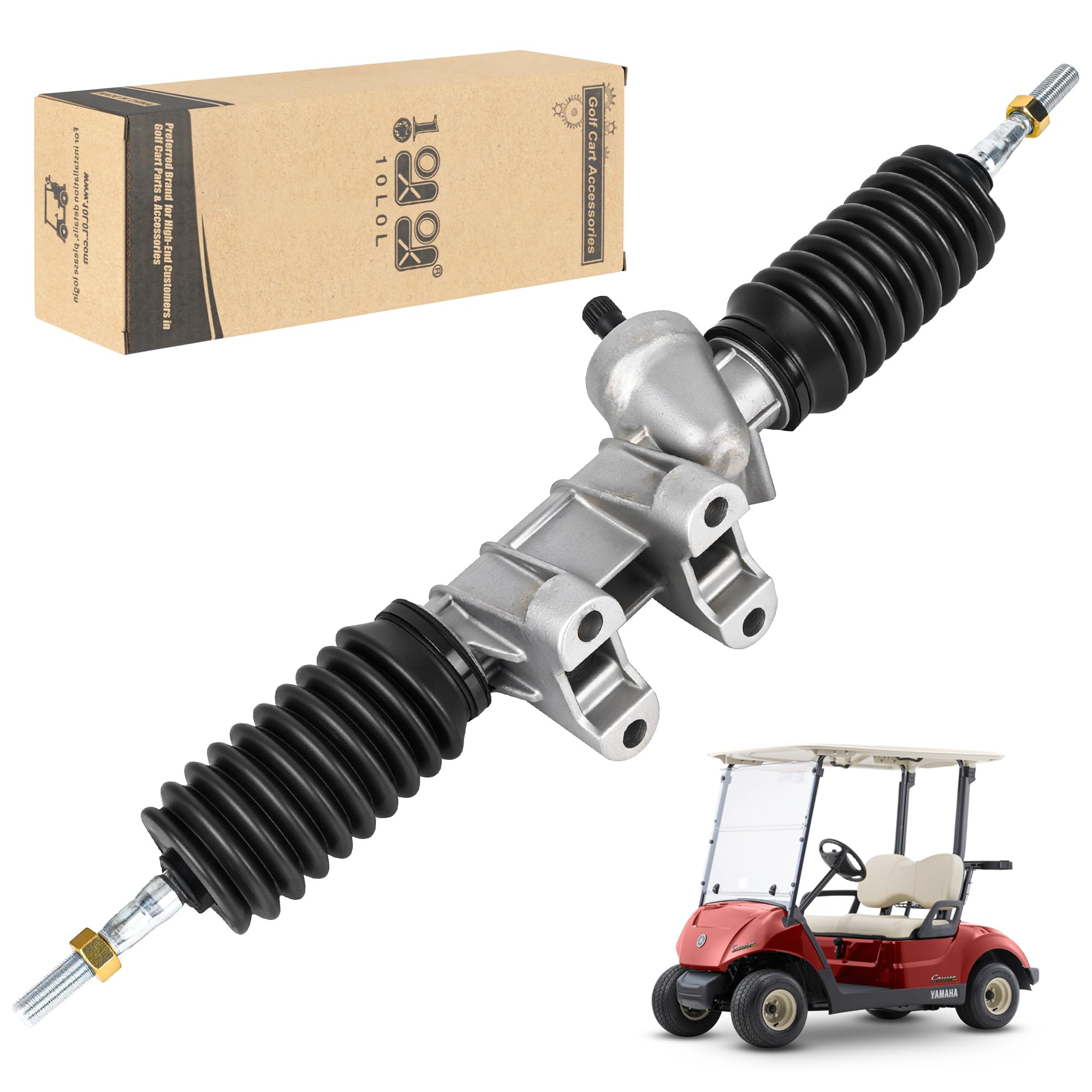 Photo 1 of 10L0L Golf Cart Steering Gear Box Assembly Fits for Yamaha Drive G29 Gas or Electric, OEM JW1-F3400-00