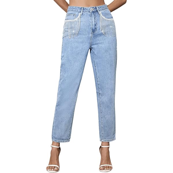 PAIGE Women's Sarah Vintage Highest Rise Slim Straight Leg Jean - Classic Denim Wash - View #2