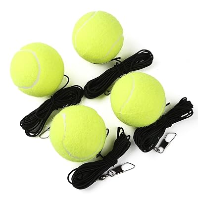 tennis practice ball with string