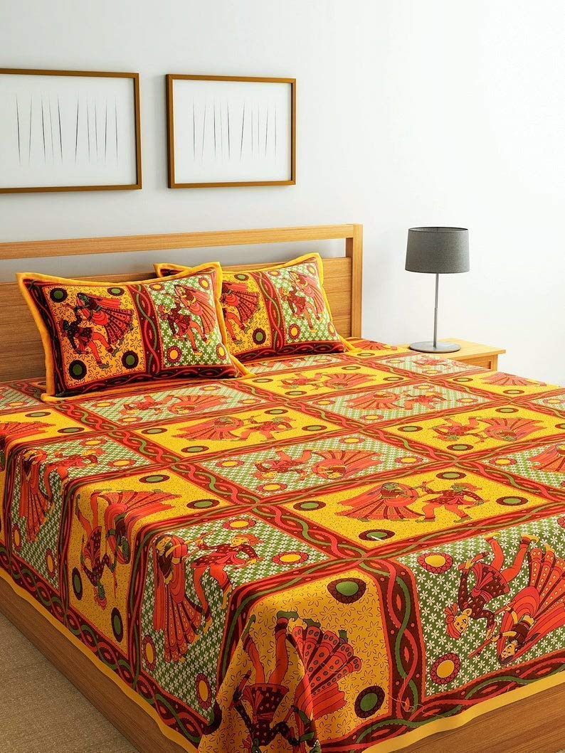 Yellow Bedspread Yellow Bed Throw King Size Bed Frame Indian Bedroom Decor Free Shipping Amazon De Handmade
