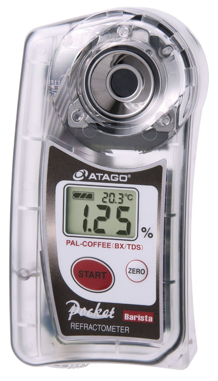 ATAGO Coffee Refractometer PAL-Coffee (BX/TDS), For checking your coffee and espresso, Made by ATAGO JAPAN