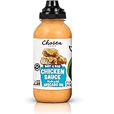 Chosen Foods Chicken Sauce, for Hamburgers, Sandwiches, Nuggets, Wings, Fries, and More 9 floz