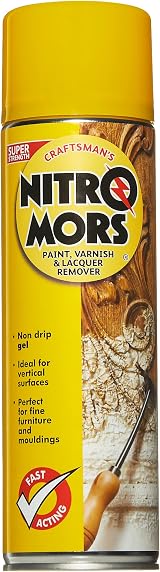 Nitromors Craftsman Aerosol Paint Stripper 500 ml Varnish Lacquer Remover view 1