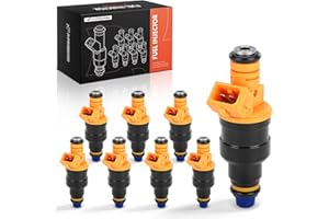 A-Premium Set of 8 Fuel Injector - Compatible with Ford, Lincoln, Mercury Vehicles - 4.6L 5.0L 5.4L 5.8L - E150, E250, E350, 