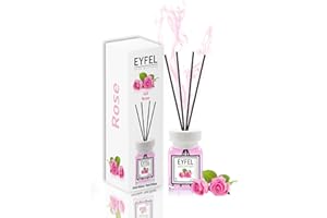 EYFEL EAU DE PARFUM EYFEL Reed Diffusers for Home – Rose Reed Diffuser Set 4.05 fl oz Oil Diffuser Sticks, Bathroom Diffuser, Home Fragrances, Scented Sticks, Home Décor