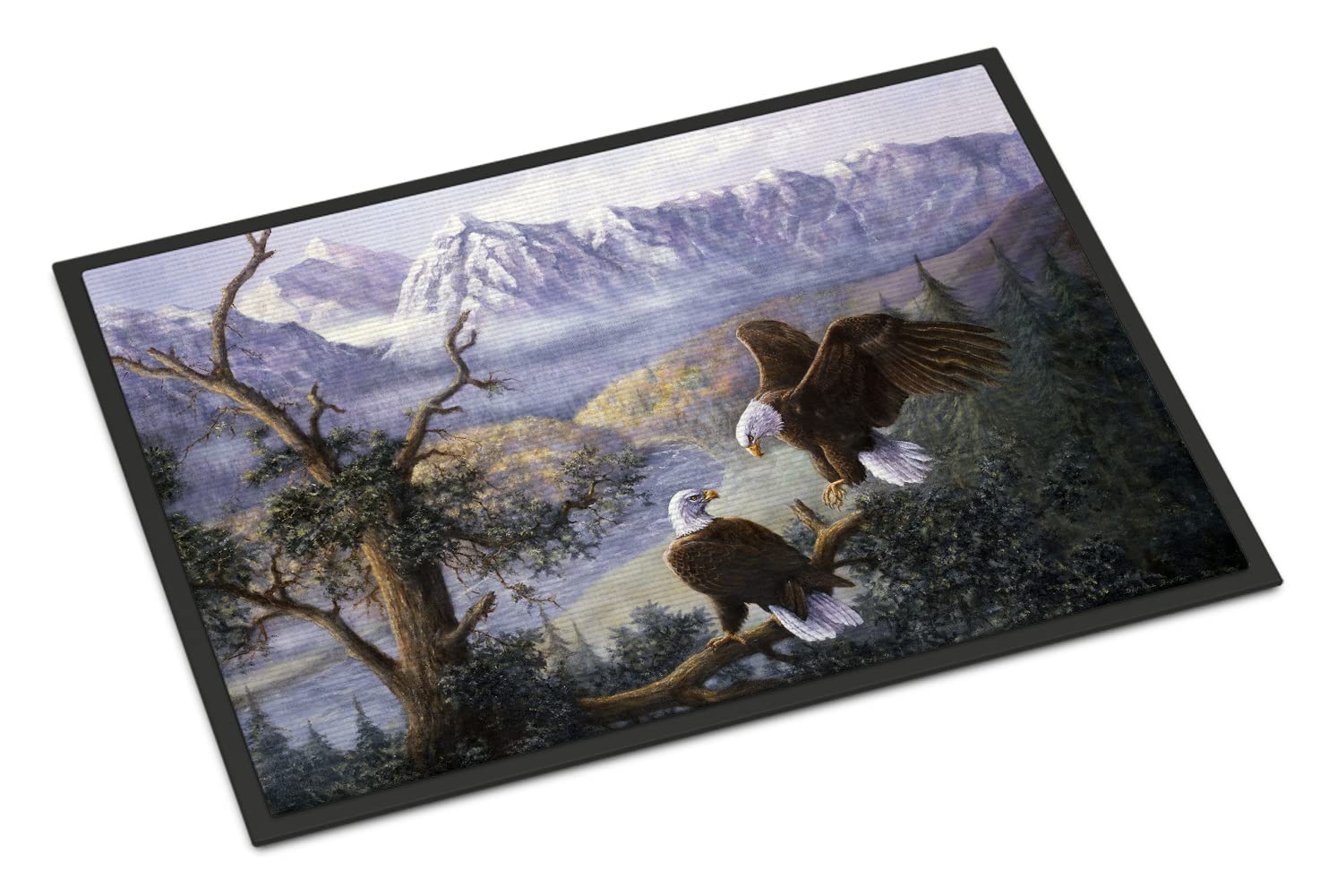 Caroline's Treasures Eagles by Daphne Baxter Indoor or Outdoor Mat 24x36 BDBA0153JMAT, Multicolor