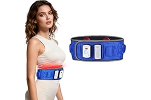 Electric Slimming Belt Waist Trimmer, 36 Vibration Modes for Big Abdomen, Low Lumbar, Belly, Back, Hip, Thigh, Leg, Arm, Elec