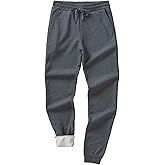 Weintee Women's 36" Inseam Tall Joggers Fleece Pants Sherpa Lined Sweatpants